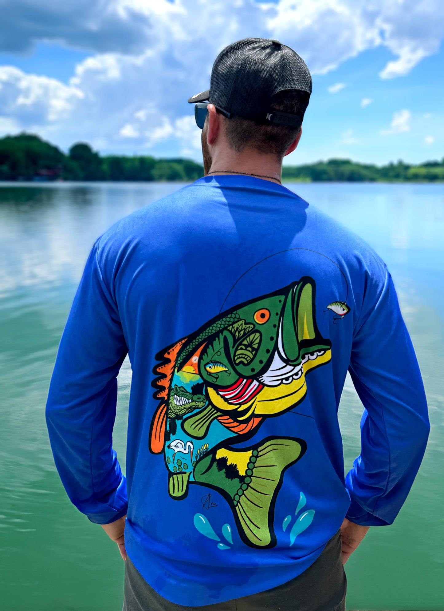 Bass Fish - Fishing Shirt
