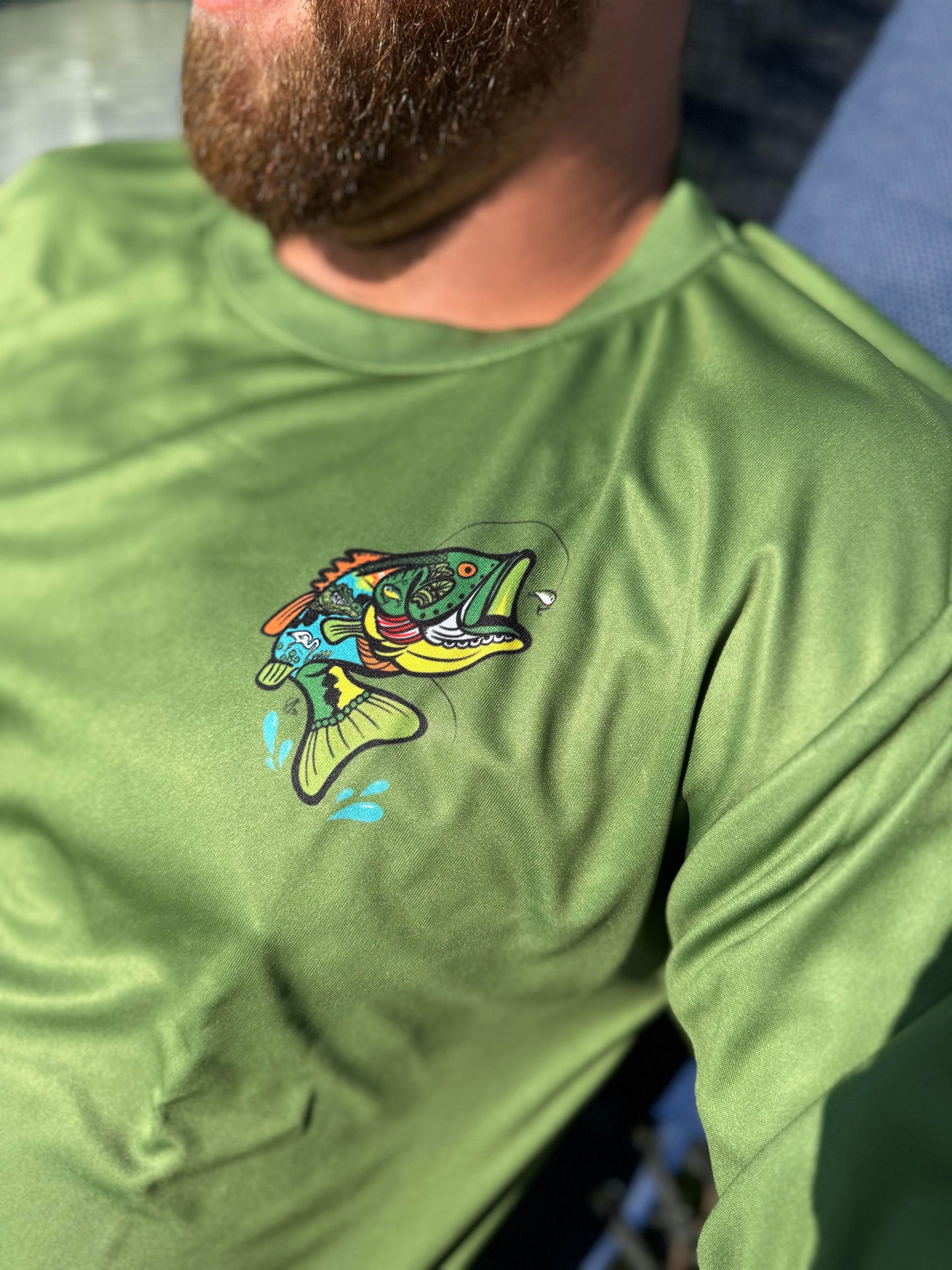 Bass Fish - Fishing Shirt
