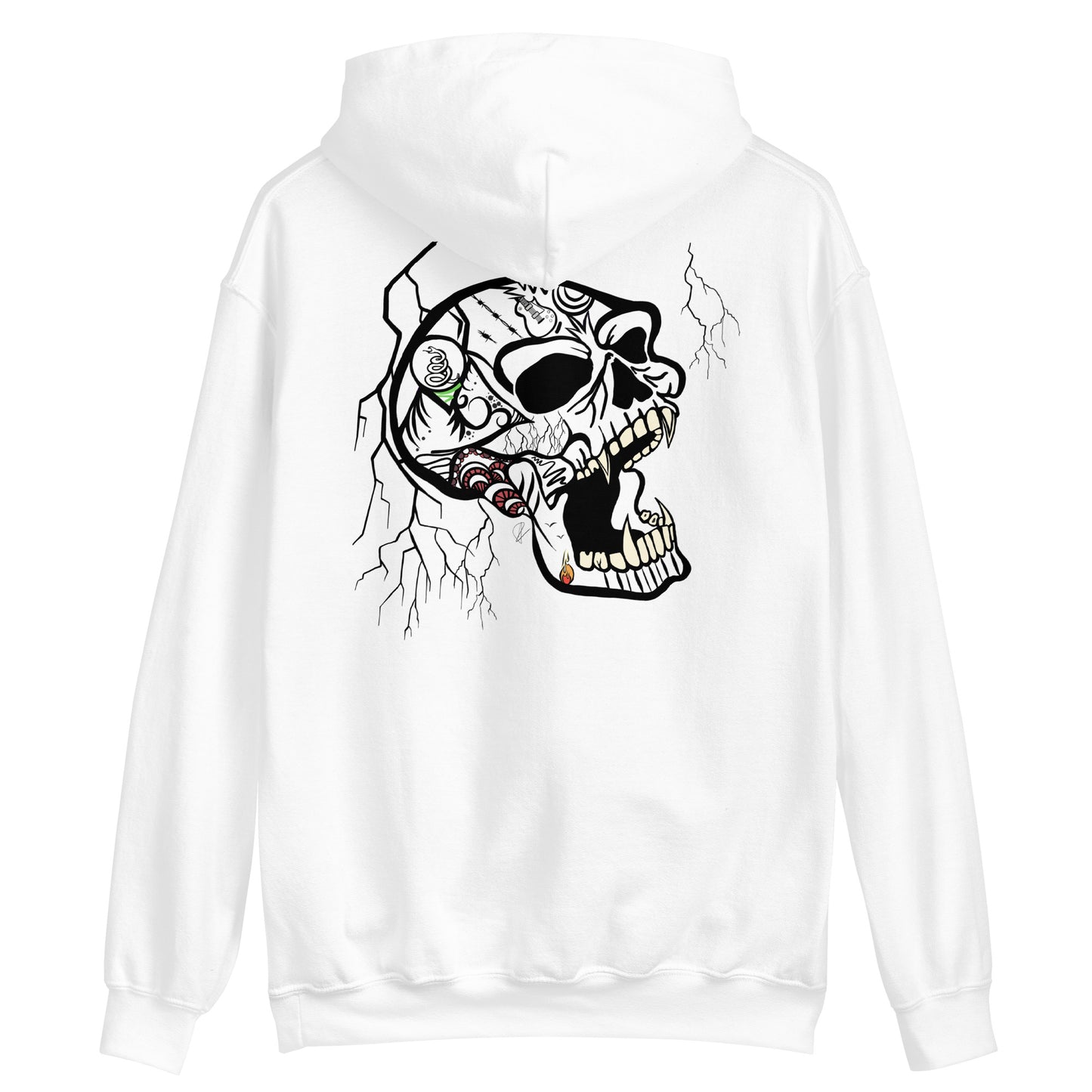 Metal Skull - Unisex Hoodie