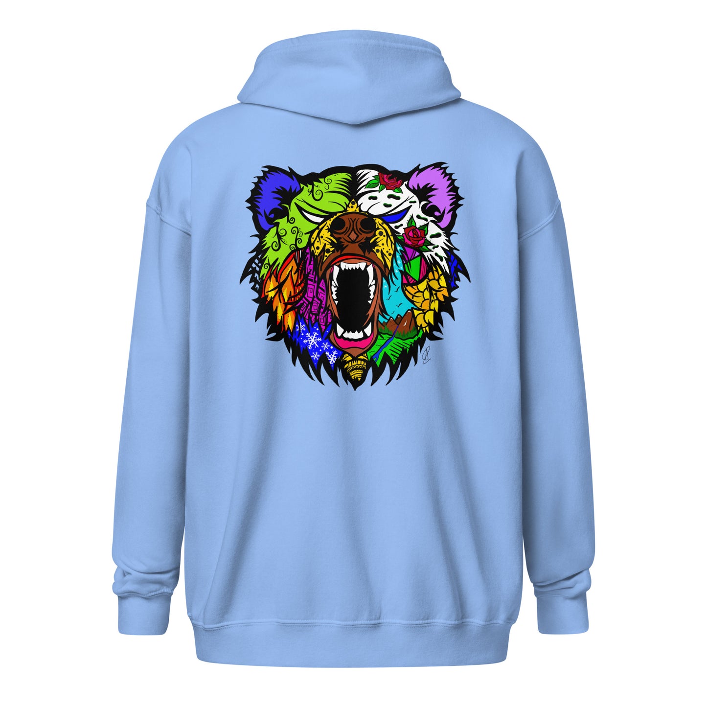 Grizzly Bear - Unisex ZIP Hoodie