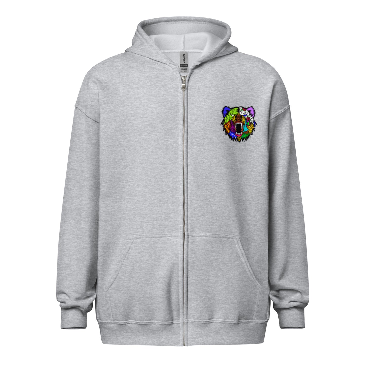 Grizzly Bear - Unisex ZIP Hoodie