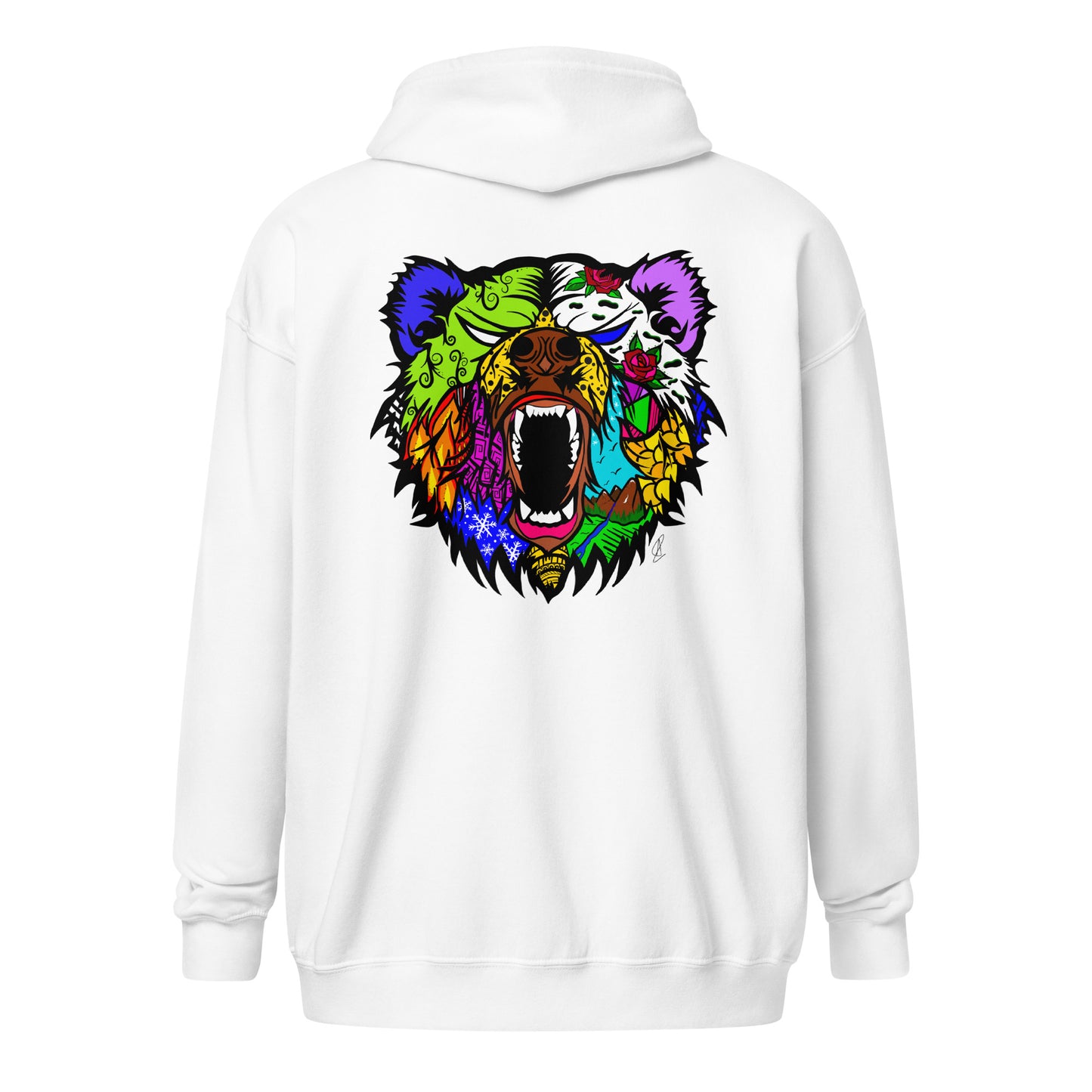 Grizzly Bear - Unisex ZIP Hoodie