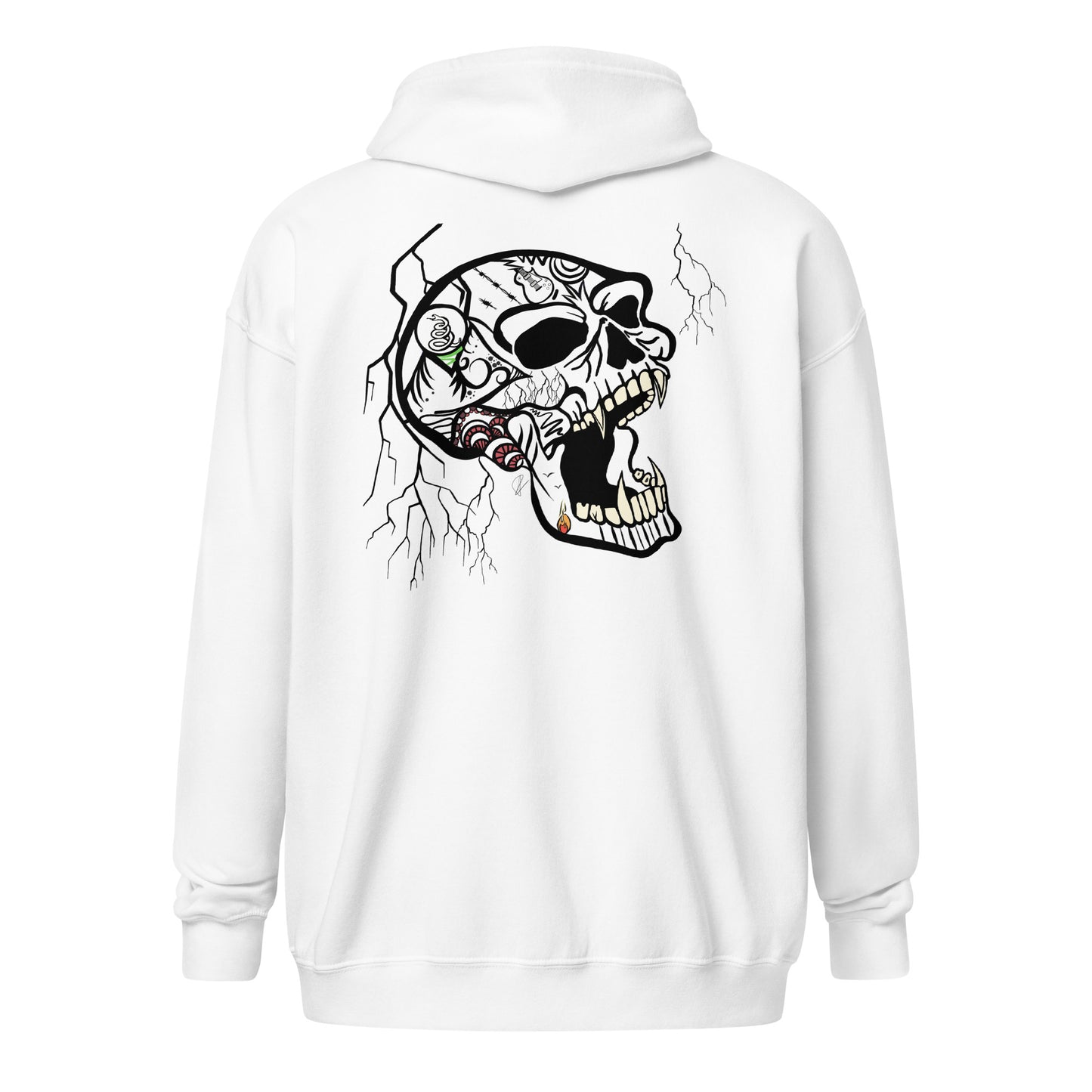 Metal Skull - Unisex ZIP Hoodie