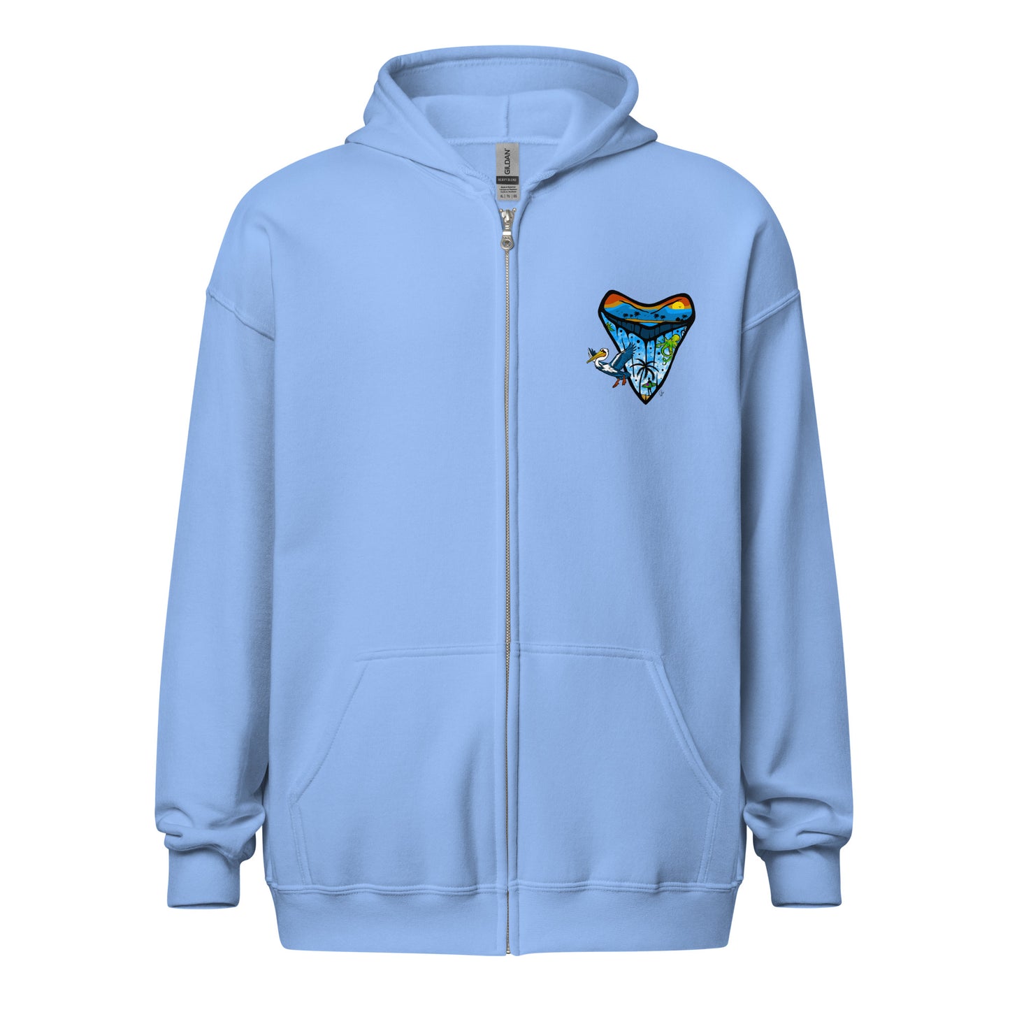 Shark tooth - Unisex ZIP hoodie