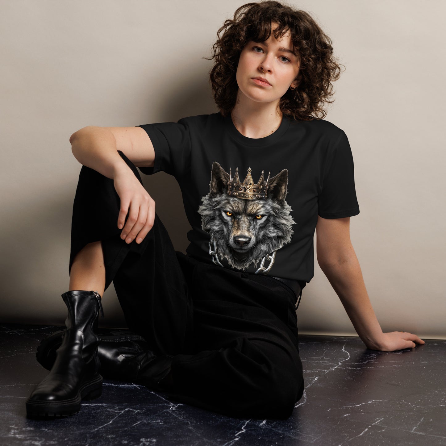 King Wolf - Unisex premium t-shirt